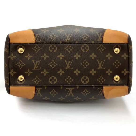 Louis Vuitton Segur Monogram Zipper Handbag Brown - Picture 4 of 9